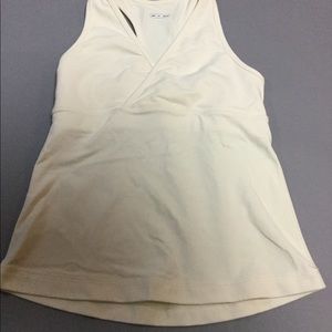Lululemon cream color tank. XS